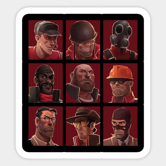 Team Fortress 2 Sticker by Shapwac12